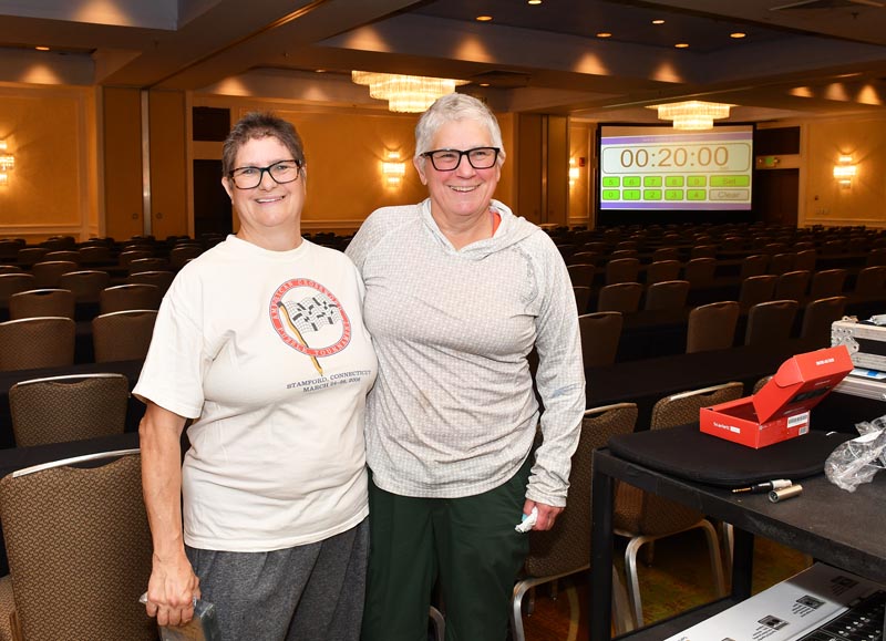 Nancy Parsons and Valerie Meyer